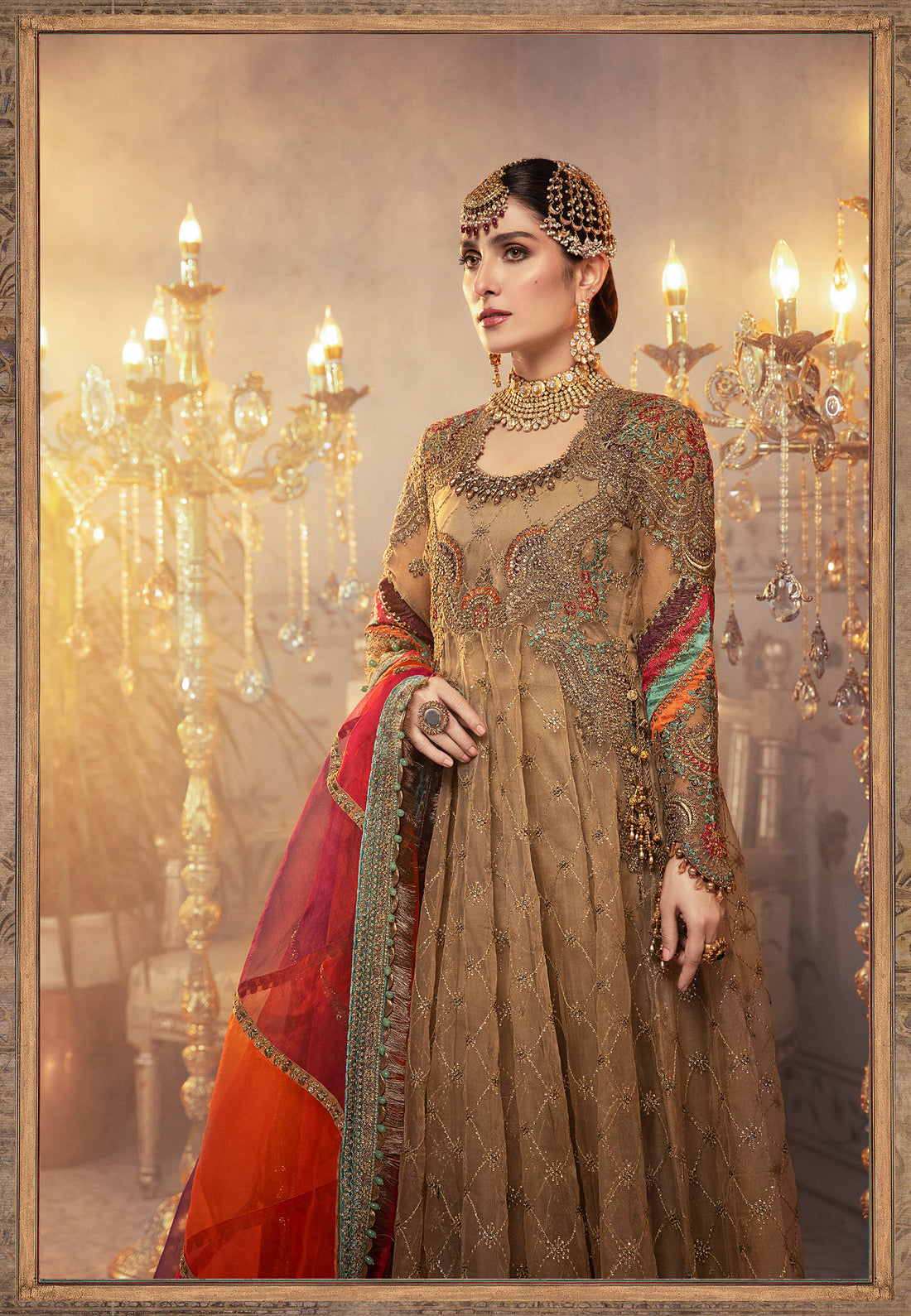 Maria b Organza embroidery suit ES-80
