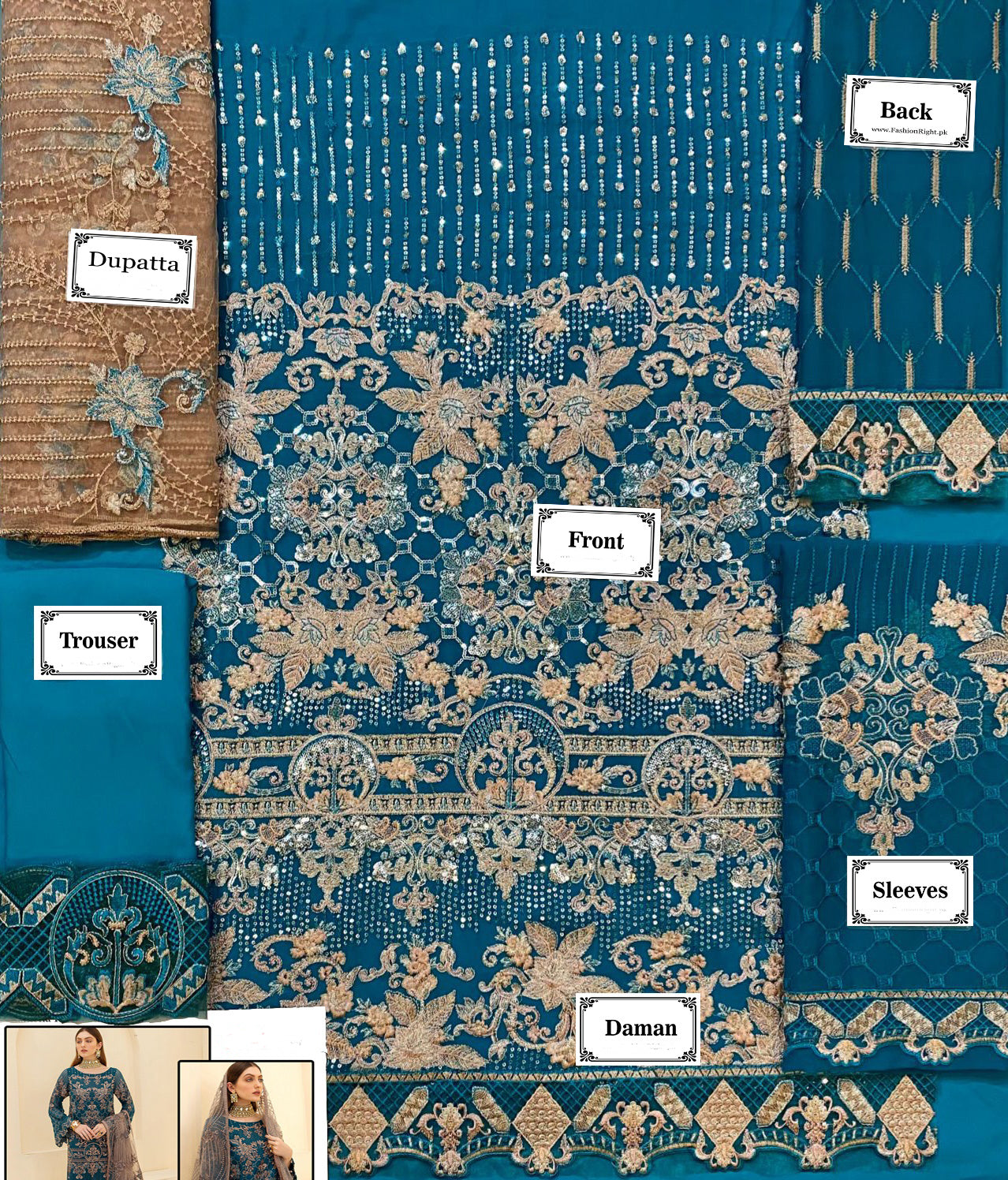 RAMSHA RANGOON FORMAL WEAR Es-40 A
