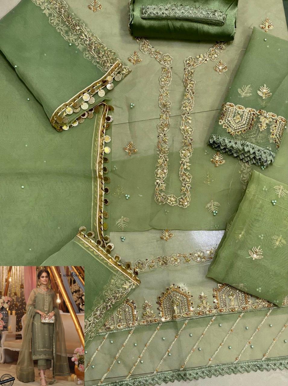 Asim Jofa organza collection Es-66