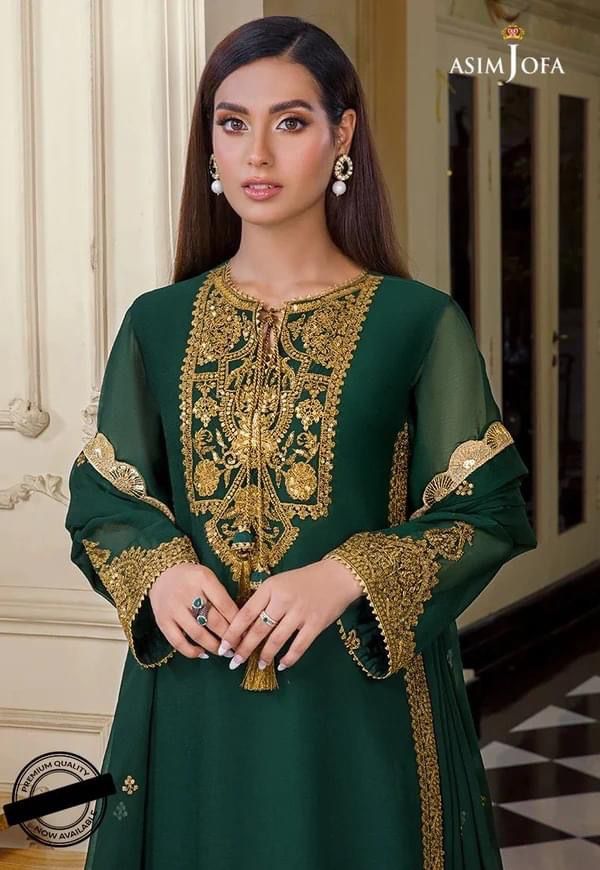 ASIM JOFA THE IQRA EDIT 5000 chiffon 3PC ES-94