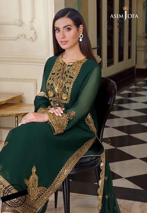 ASIM JOFA THE IQRA EDIT 5000 chiffon 3PC ES-94