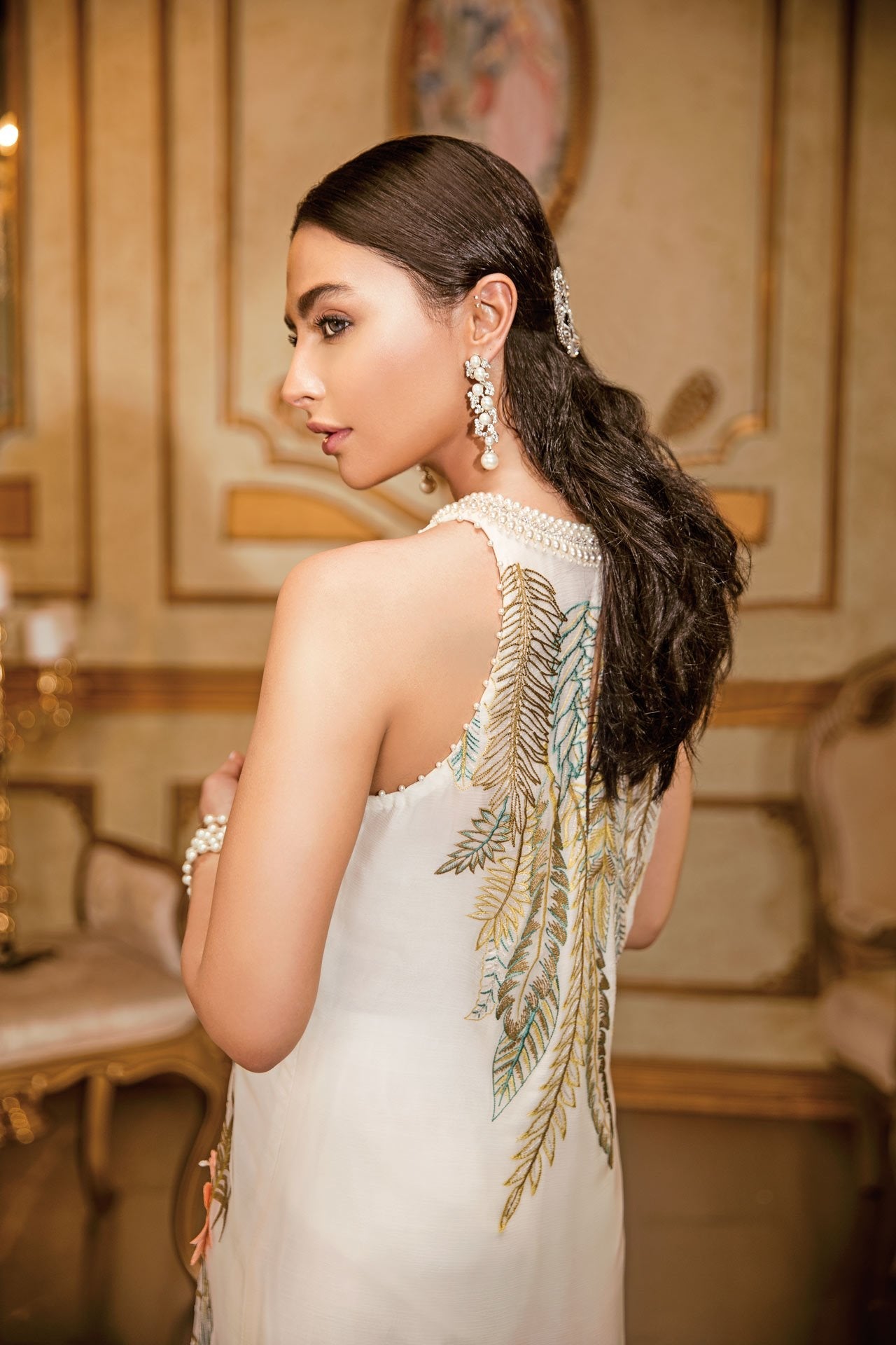 Embroidered Chiffon Es-11