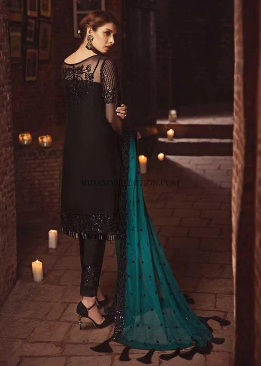 SERENE PREMIUM AURORA BOREALIS - SEMI PURE CHIFFON-ES 77