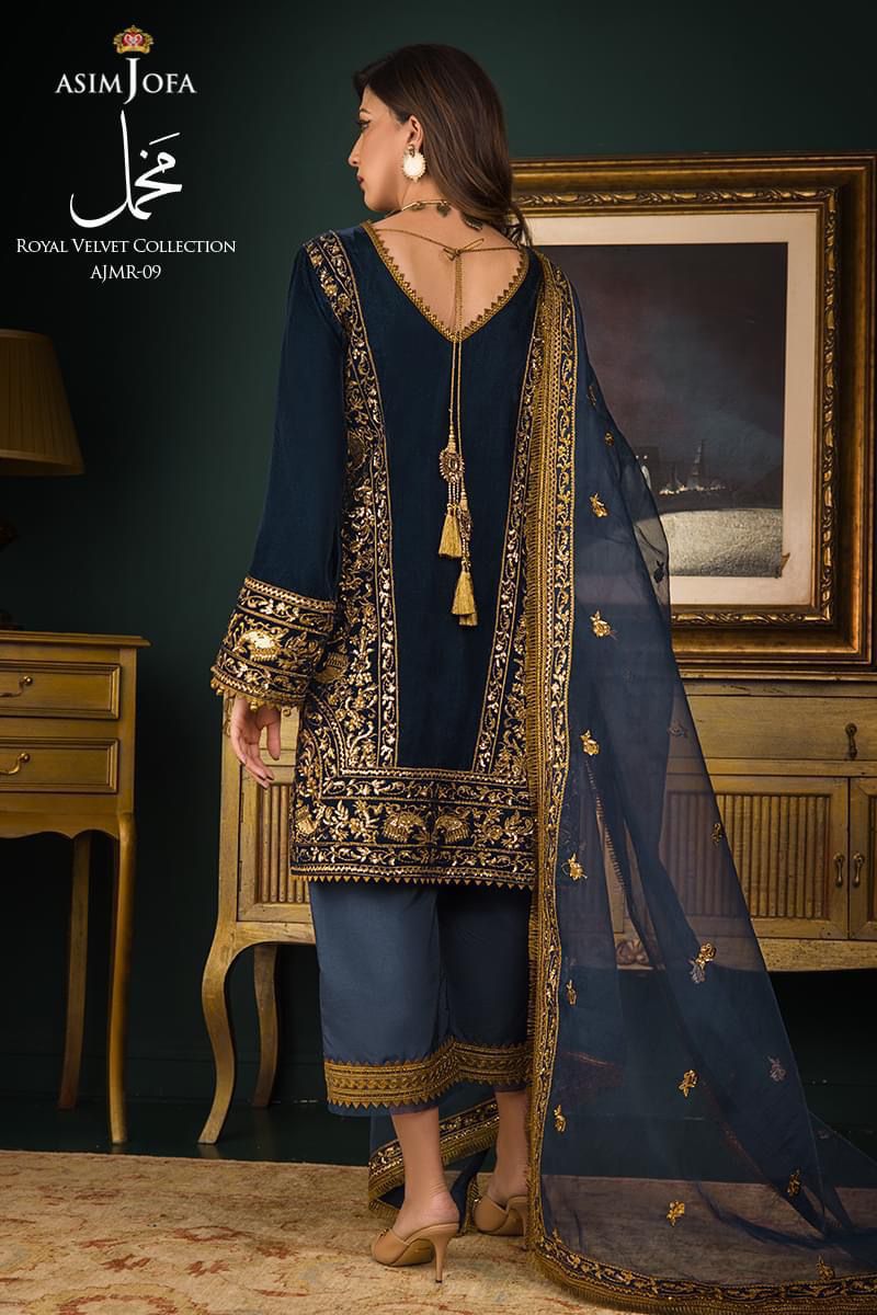 Asim Jofa  Velvet Collection ES-82