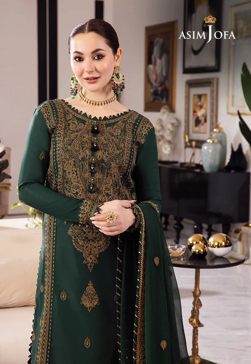 ASIM JOFA Chiffon Dress-ES-102