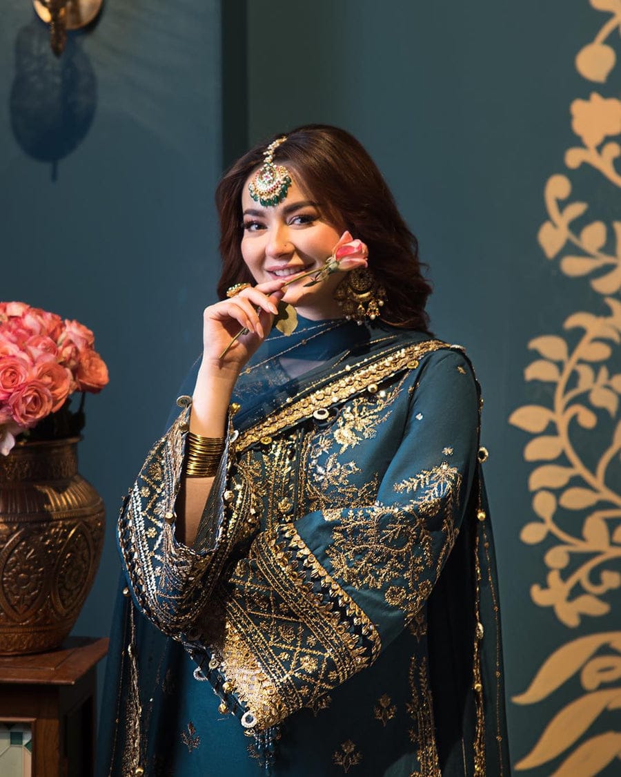 ASIM JOFA Chiffon Dress-ES-104