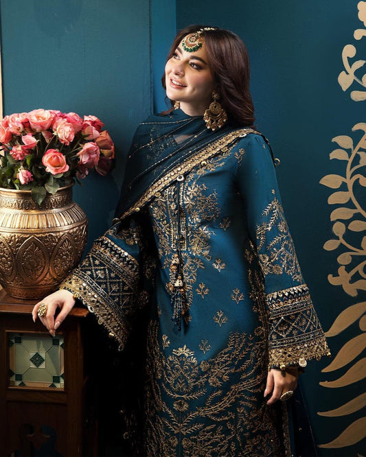 ASIM JOFA Chiffon Dress-ES-104