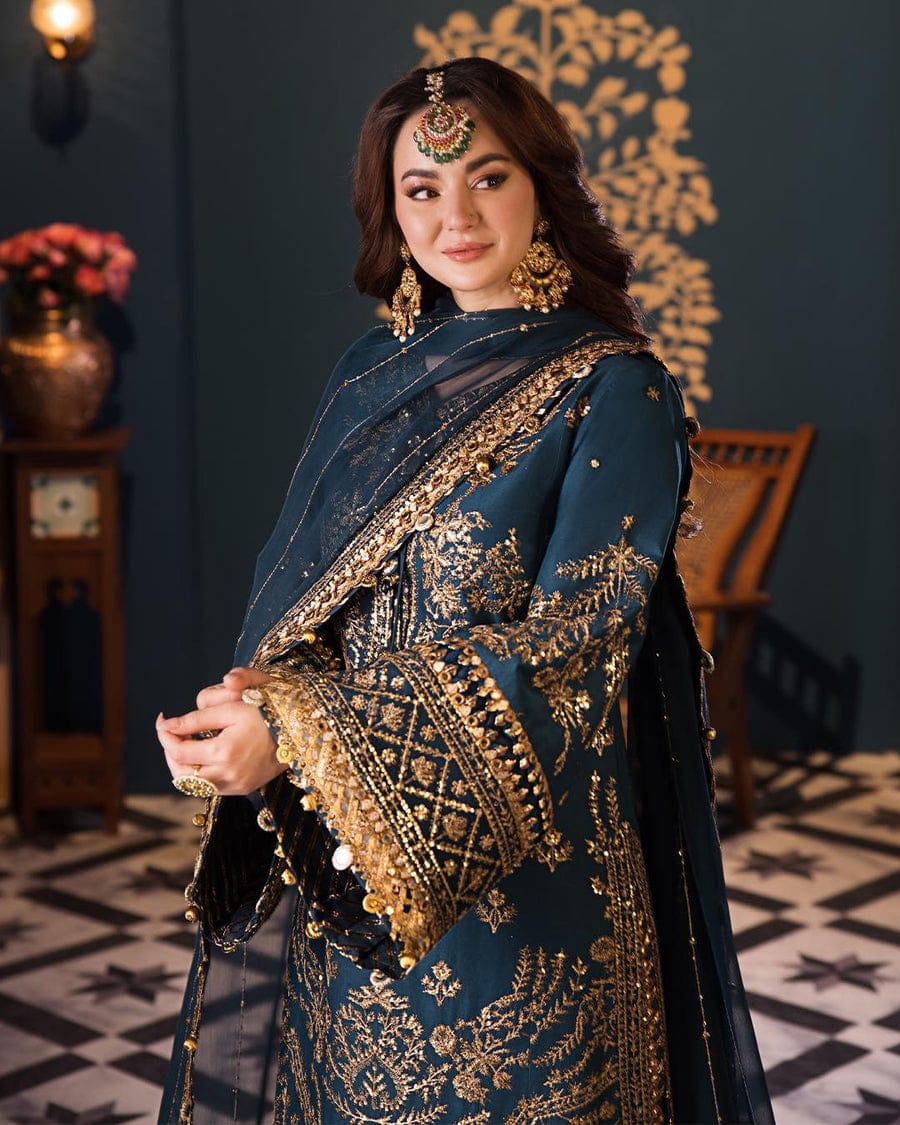 ASIM JOFA Chiffon Dress-ES-104