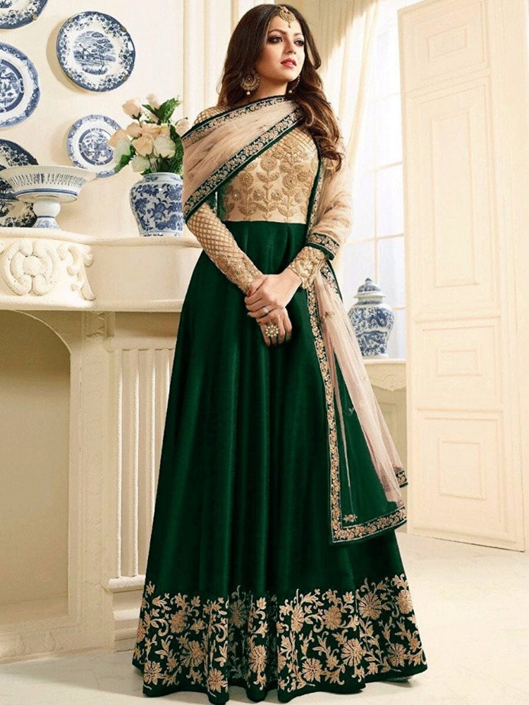 Indian Chiffon Embroidered Maxi - Luxury Collection ES-86
